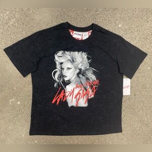 NWT Limited Edition Lady Gaga Mayhem "Born This Way" Merch shirt size L